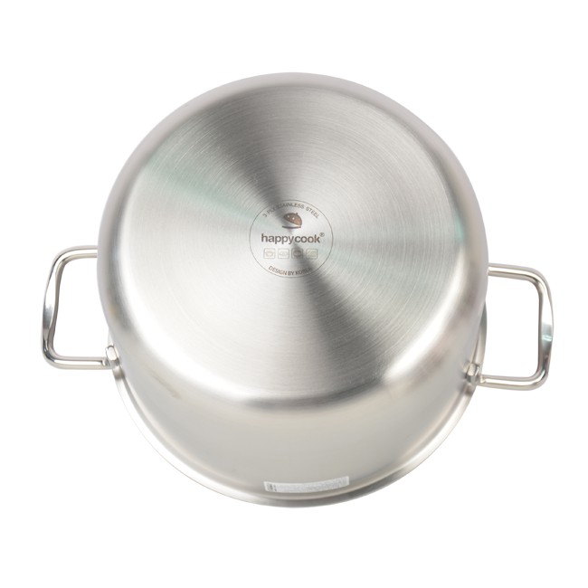 Nồi hầm 3 lớp inox cao cấp Happy Cook Alvar 26cm SP26-ALV