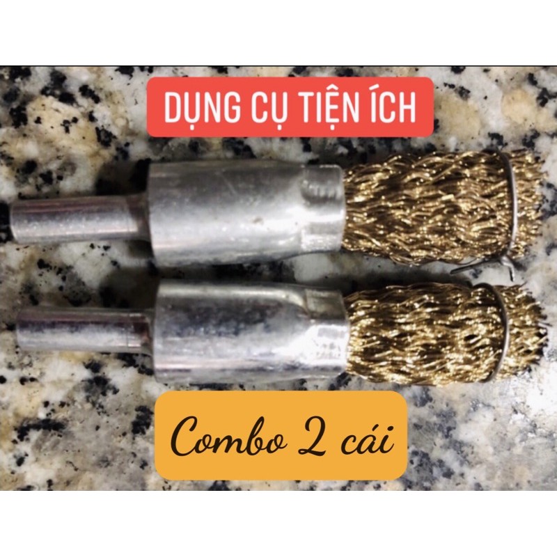 Combo 2 cái - Chổi cước Đánh Rỉ Sét (sử dụng cho máy khoan)