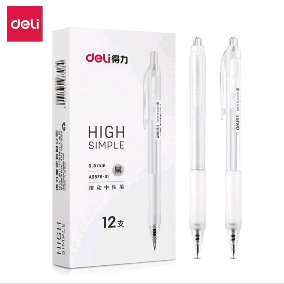 Bút bi dạng gel DELI 0575/ 0575B