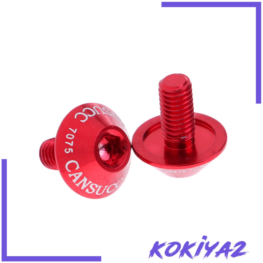 Bộ 4 Bu Lông Ốc Vít Gắn Giá Đỡ Bình Nước Xe Đạp Bằng Hợp Kim Nhôm M5x10mm Kokiya2