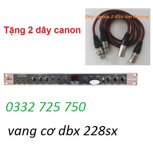 Vang Cơ dbx 228plus- ĐÃ ĐƯỢC NÂNG CẤP THÀNH DBX 228SX