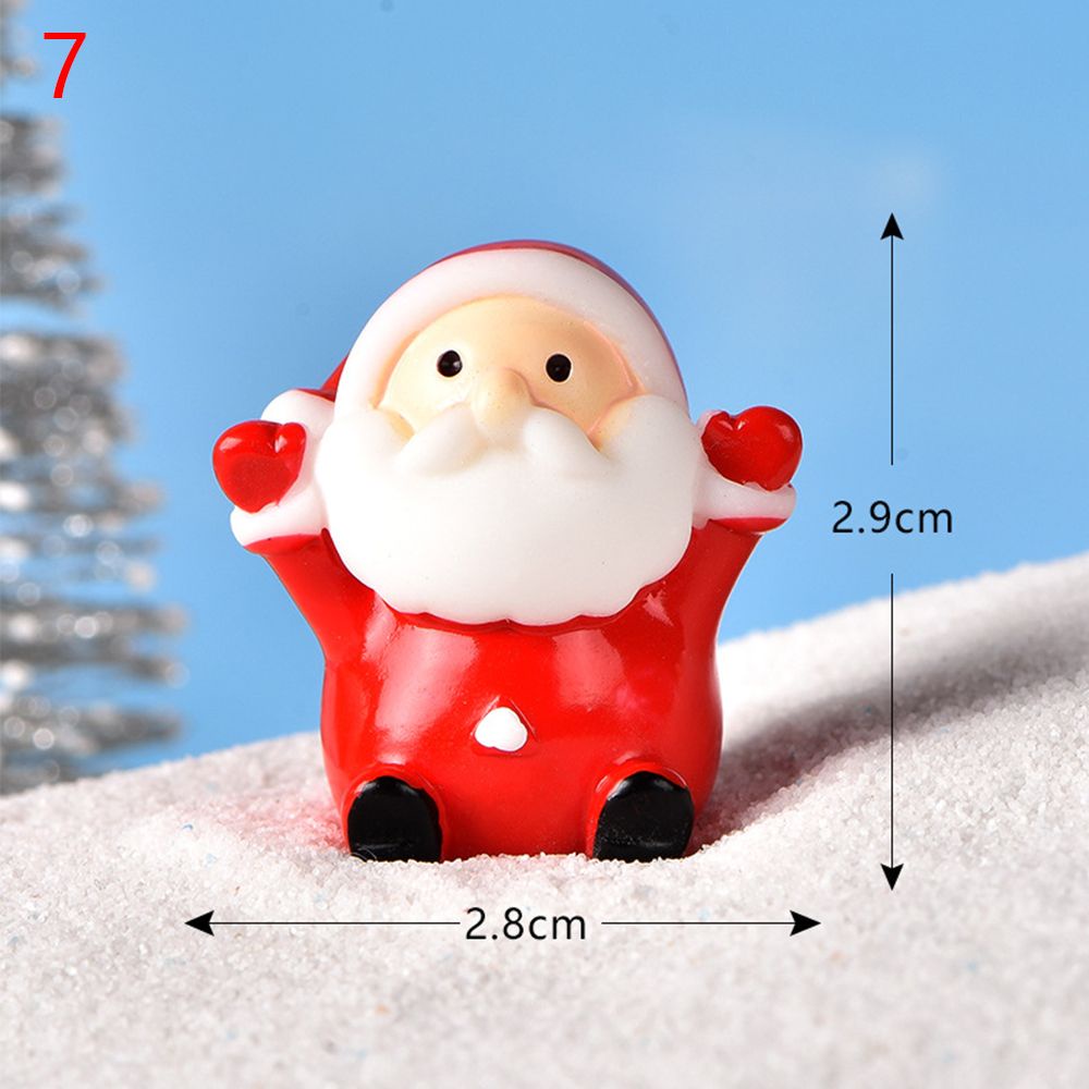 Đồ trang trí ông già noel/người tuyết/tuần lộc trang trí bàn làm việc DIY