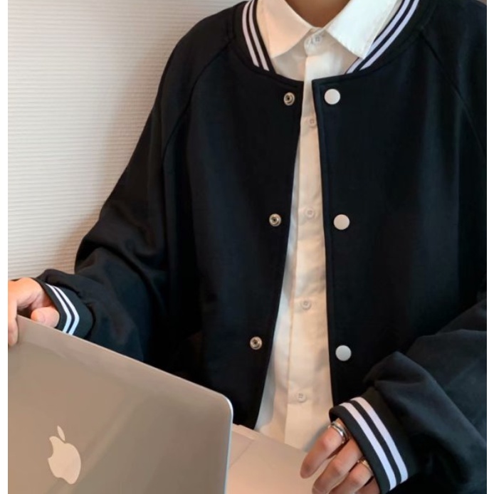 Áo khoác bóng chày nam thời trang phong cách hàn quốc