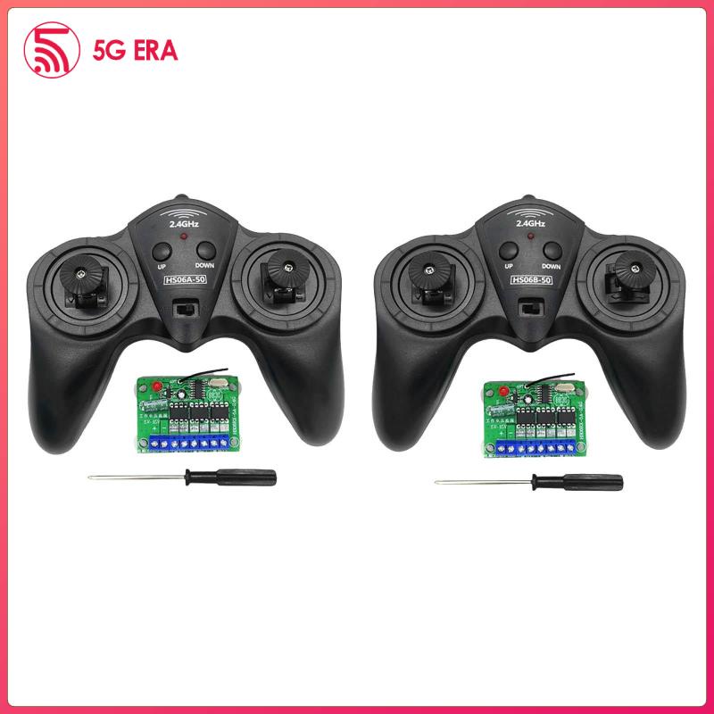 Bộ Hệ Thống Radio 6 Kênh DC 6V-15V Điều Khiển Từ Xa Cho Xe Hơi / Xe Tải RC