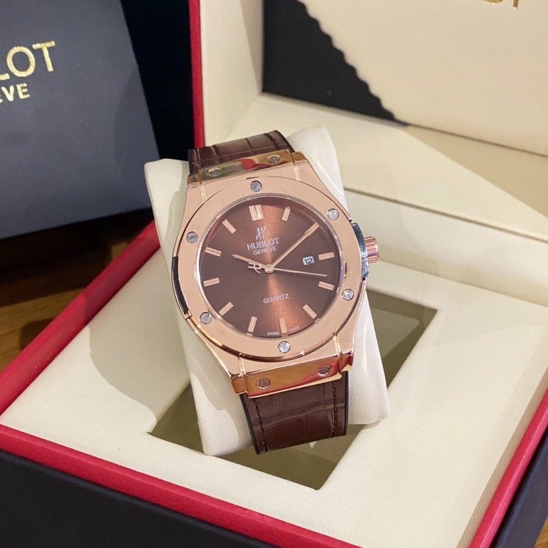 Đồng hồ nam [Hu.b.lut] nam full box bảo hành 12th-viền mạ crom chống gỉ | BigBuy360 - bigbuy360.vn