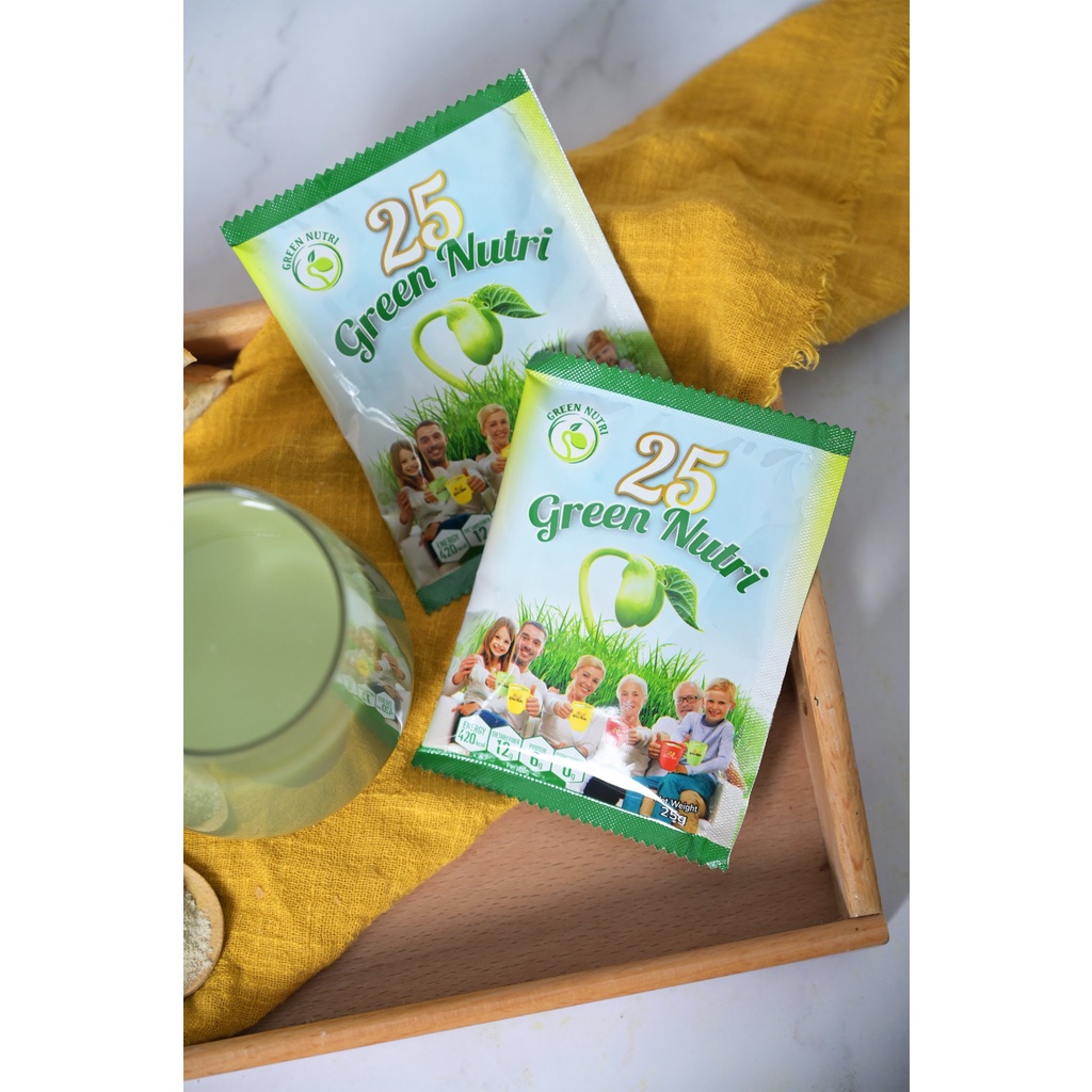 Sữa hạt ngũ cốc 25 Green Nutri hộp giấy 625gr