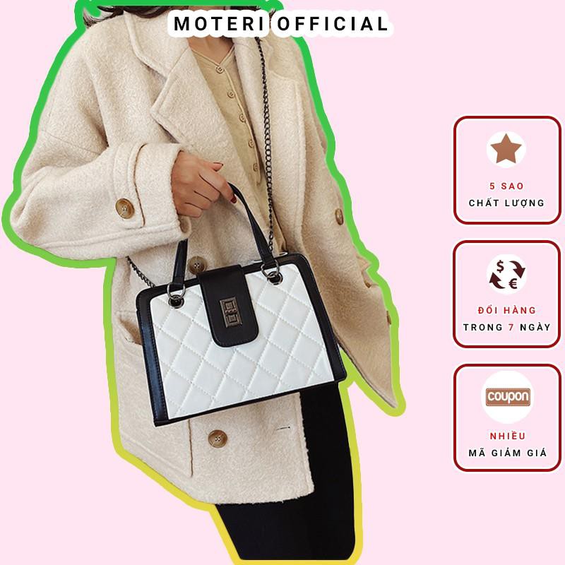 Túi đeo chéo nữ vuông thời trang cao cấp da PU đẹp giá rẻ MOTERI