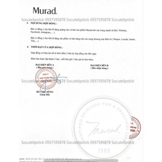 Tinh chất căng mọng Murad - Hydro-Dynamic Quenching Essence 30ml