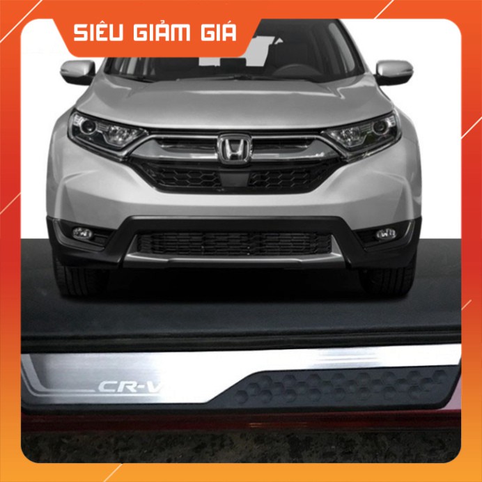 Ốp trang trí bảo vệ cửa xe Honda CRV 2018, 2019 - Bậc cửa ngoài