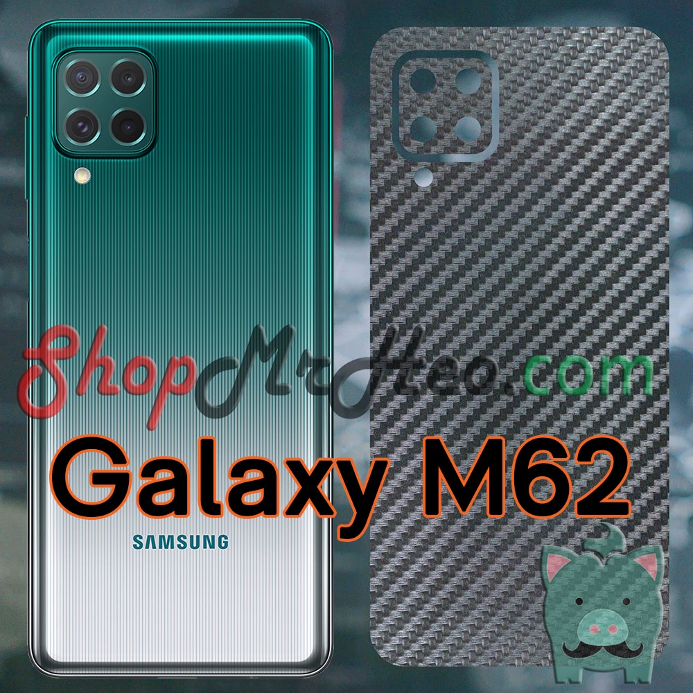 Dán Skin Màu Mặt Sau Lưng Nhôm Xước Samsung Galaxy M62 - Galaxy M52 5G - Galaxy M32