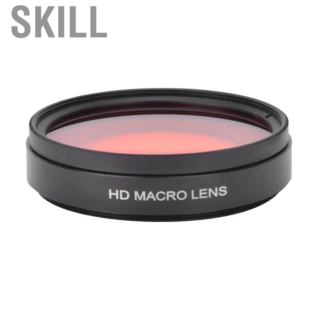 Kính lọc màu đỏ 58mm kèm ống kính Macro 16X cho camera hành trình Gopro5 | BigBuy360 - bigbuy360.vn