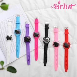 Đồng hồ điện tử hình Hello Kitty cho bé gái