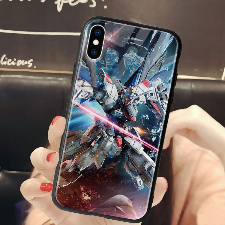 Ốp Đt Iphone Hình GunDam BOYCASE Cho Iphone 12/11/ProMax/X/XsMax/Xr/6/8/7Plus