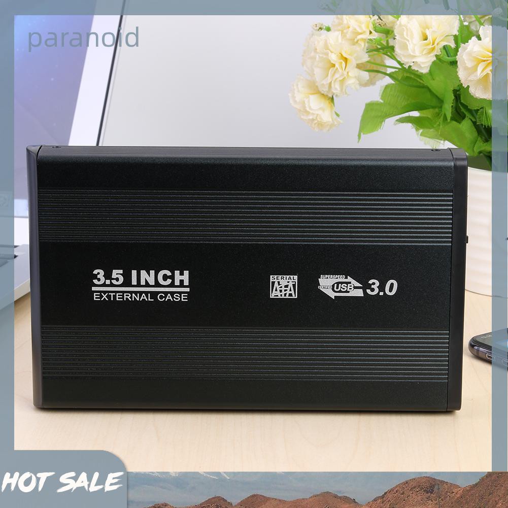 Hộp Đựng Ổ Cứng Ngoài 3.5 inch SATA Sang USB2.0 | BigBuy360 - bigbuy360.vn