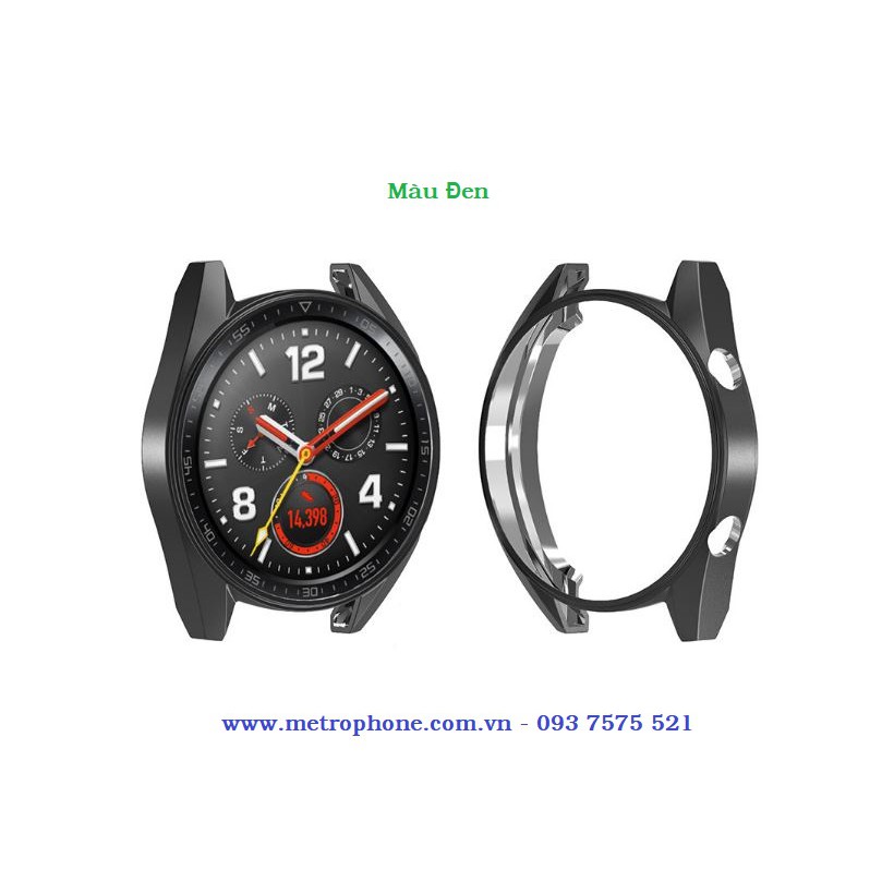 [Mã ELFLASH5 giảm 20K đơn 50K] Khung viền silicon dẻo bảo vệ đồng hồ thông minh Huawei Watch GT 46mm