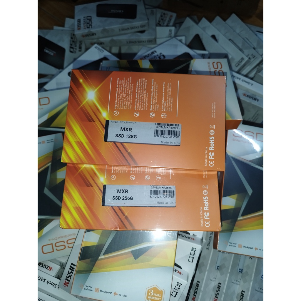 Ssd 128gb, ổ cứng ssd 120gb, 256gb NEW 2.5 sata III, SATA 3 BH 12 tháng