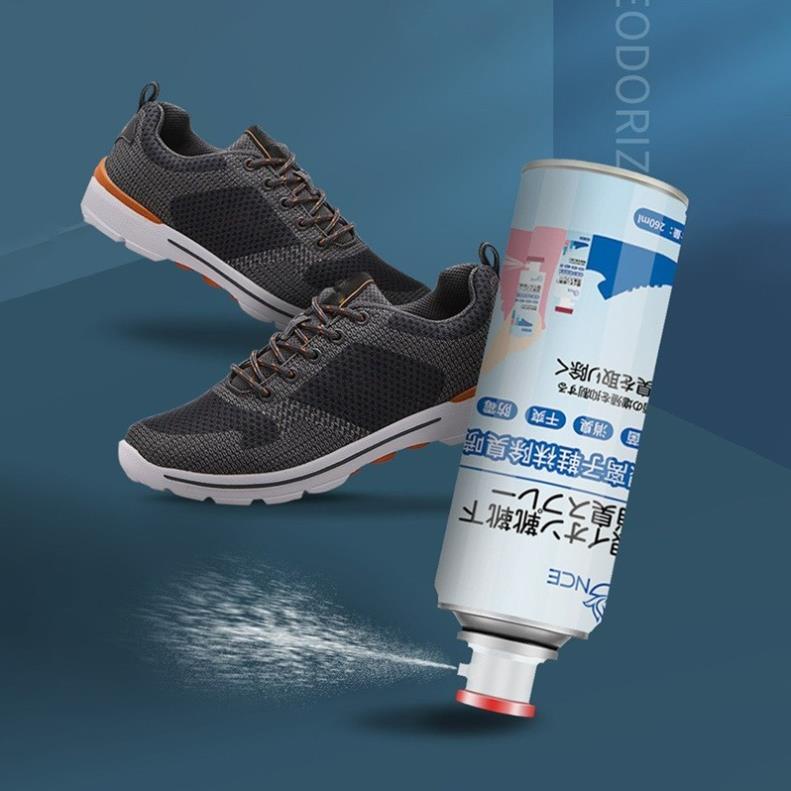 Bình xịt , Chai xịt hôi chân khử mùi giày công nghệ Nano Bạc NCE