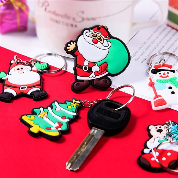 Móc khóa noel 1 mặt 5CM - Giá rẻ nhất