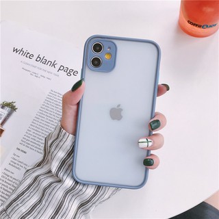 Ốp Xiaomi Redmi Note 7 / 8 / 8 Pro, Note 9 / 9s / 9 pro, 10 / 10s / 10 pro lưng nhám viền màu bảo vệ camera