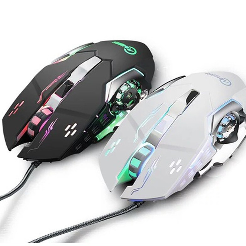Chuột Game Đen Led Cực Bền Nhiều Màu CH11