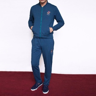 Bộ quần áo nỉ nam cao cấp ống suông cổ bomber thời trang