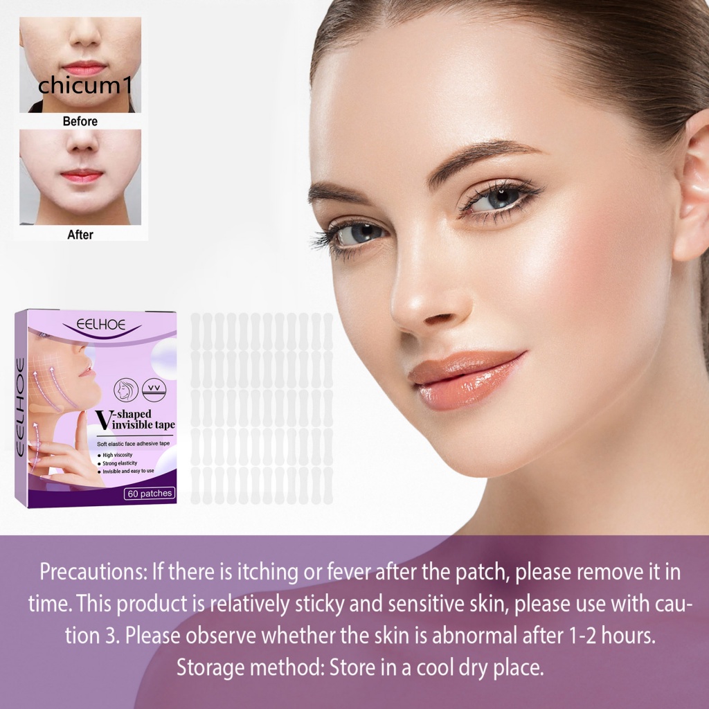 Miếng Dán CC Nâng Cơ Mặt Tạo Khuôn Mặt V-Line Thon Gọn