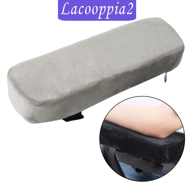 [LACOOPPIA2]2-Piece Set Chair Armrest Cushions Elbow Pillow Pressure Relief Office Chair Gaming Chair Memory Foam Armrest Pads
