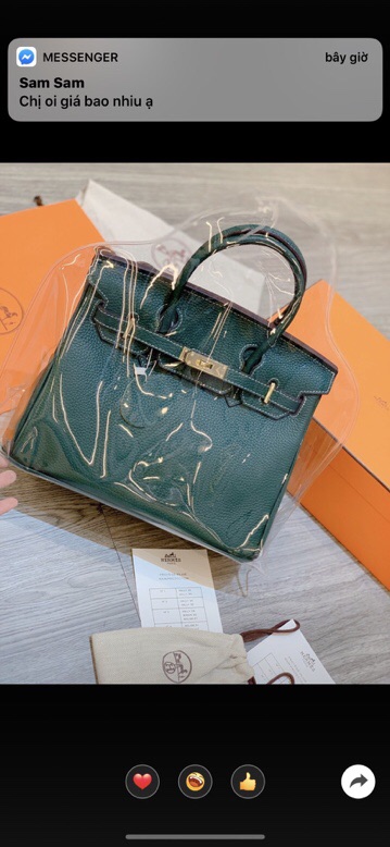 Túi Hm Birkin togo size 30