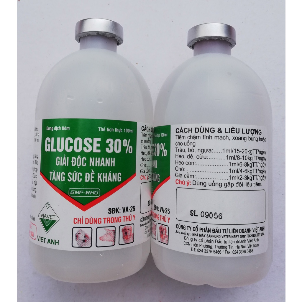 1 lọ GLUCO 30% 100ml