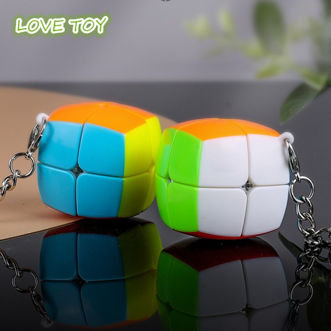 QIYI Đồ Chơi Khối Rubik 2x2 Mini Bỏ Túi