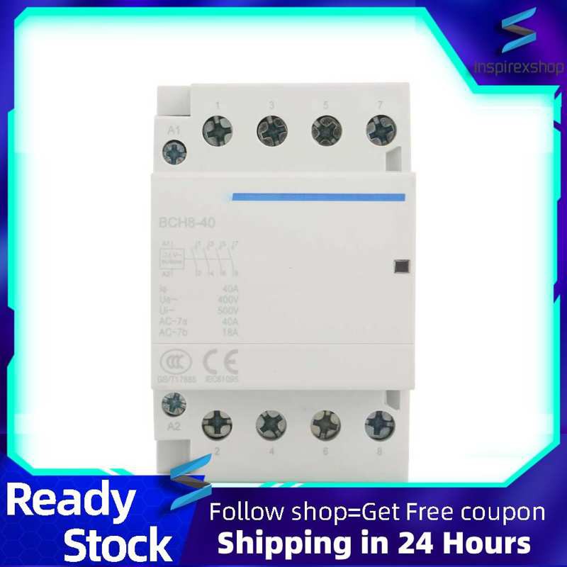 Thiết Bị Hỗ Trợ Ac 2no2nc 4p 40a 24v / 230v 50 / 60hz
