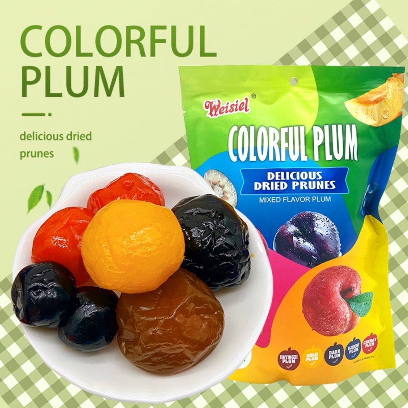 Ô mai  Colorful Plum mix vị  - gói 408g