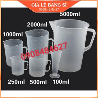 Ca Đong Nhựa Pha Chế Đủ Dung Tích