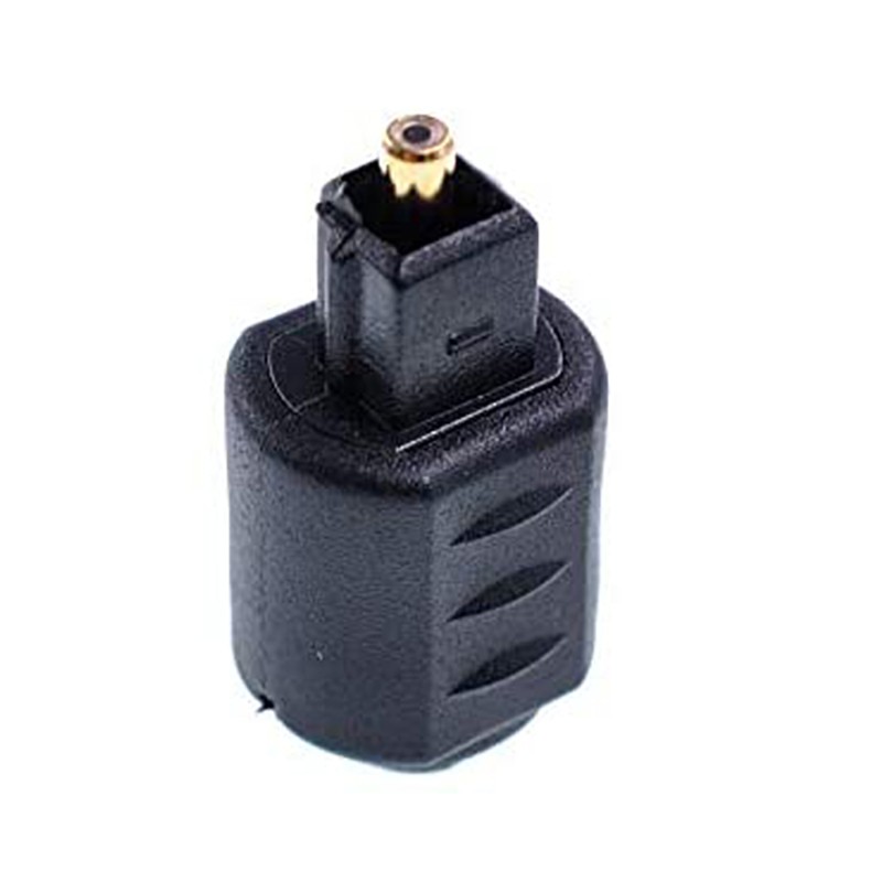Đầu jack đổi âm thanh quang 3.5mm mini toslink cổng đực sang quang thường cổng cái