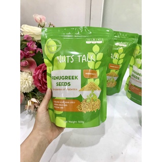 Hạt Methi Ấn Độ Nuts Talk 500gr  ( Mẫu mới màu xanh )