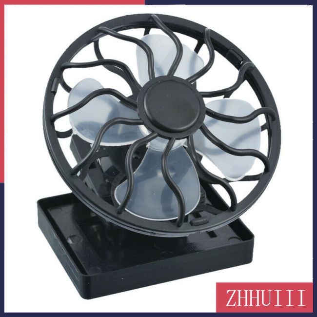 Quạt Làm Mát Kẹp Mũ Năng Lượng Mặt Trời Mini