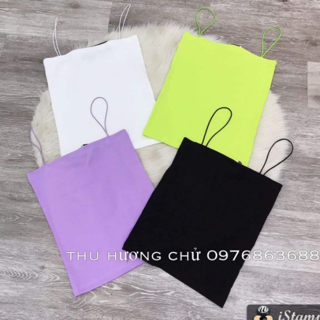 Áo 2 dây sợi bún