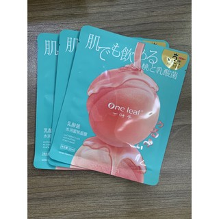 [Mẫu mới] Mặt nạ One Leaf đào sữa chua - 10M