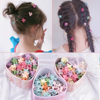 Set 50 kẹp tóc mini càng cua phong cách công chúa
