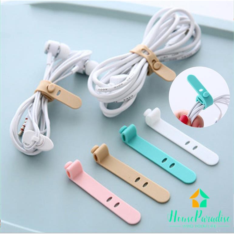 Set 4 dây buộc cố định dây cáp gọn gàng tiện dụng