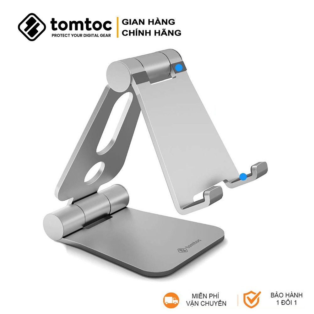 GIÁ ĐỠ TOMTOC ALUMIUM ĐA GÓC DÀNH CHO NITENDO SWITCH/IPAD MINI/IPHONE/SMARTPHONE