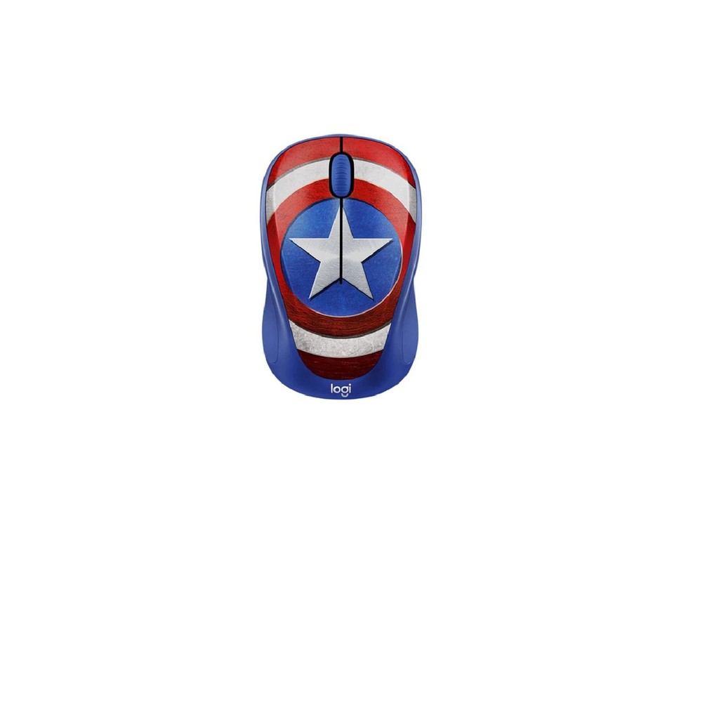 Chuột Không Dây Logitech M238 Marvel Collection - Hàng Chính Hãng