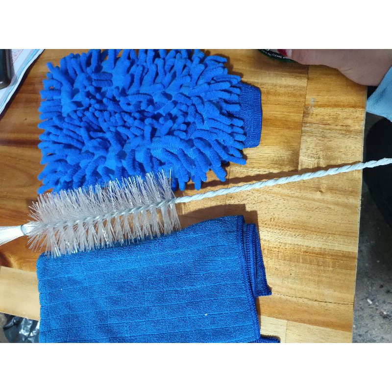 khăn lau cọ bao tay rửa xe