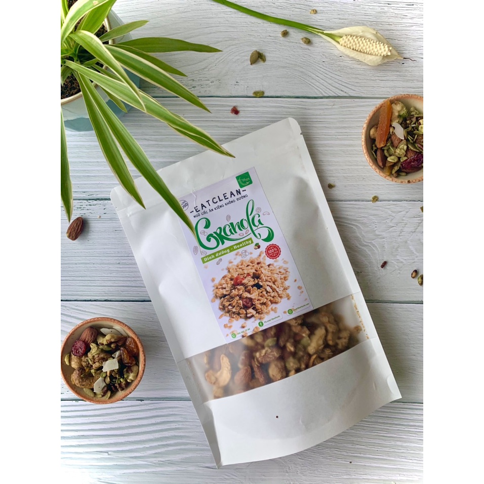 Granola THONY cao cấp siêu nhiều hạt dành cho người eat clean ăn kiêng giảm cân