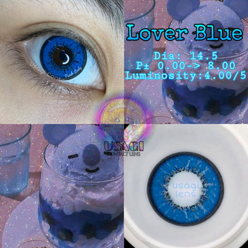 Ciel Star-Black Butler: Kính áp tròng cosplay Ciel- Kuroshitsuji - Hắc Quản Gia hàng cao cấp