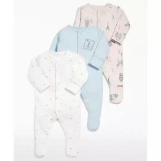 Set 3 bộ Body liền tất