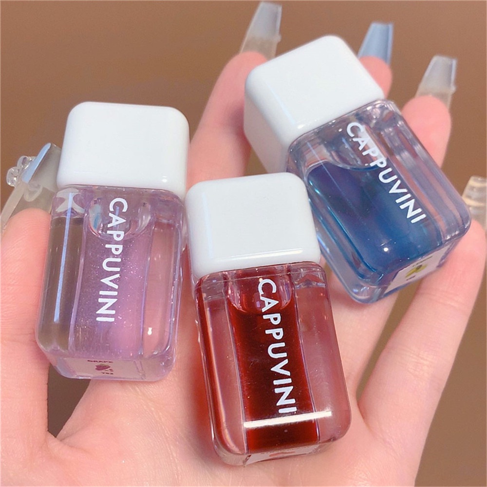 [Hàng mới về] Son bóng dưỡng ẩm chống nước lâu trôi trang điểm xinh xắn cho nữ