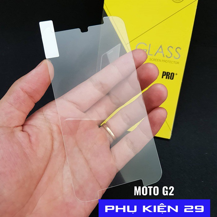 [Motorola G2/ G4/ G4 Play] Kính cường lực Glass Pro+ 9H
