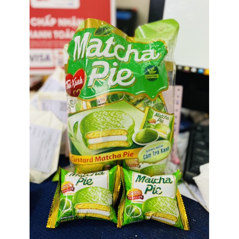 [Ăn Thử] 1 Cái Bánh CHOCO Pie Vị Matcha/Dưa Lưới/Trứng Muối/Sữa chua Siêu Xinh | BigBuy360 - bigbuy360.vn