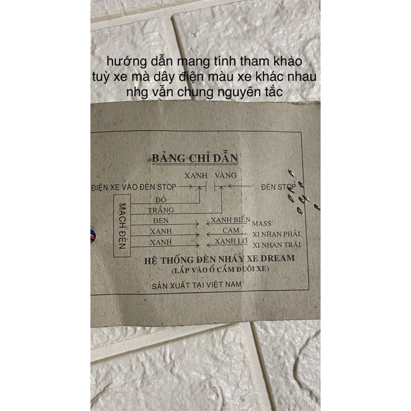 Mạch chớp hazard gắn xe máy